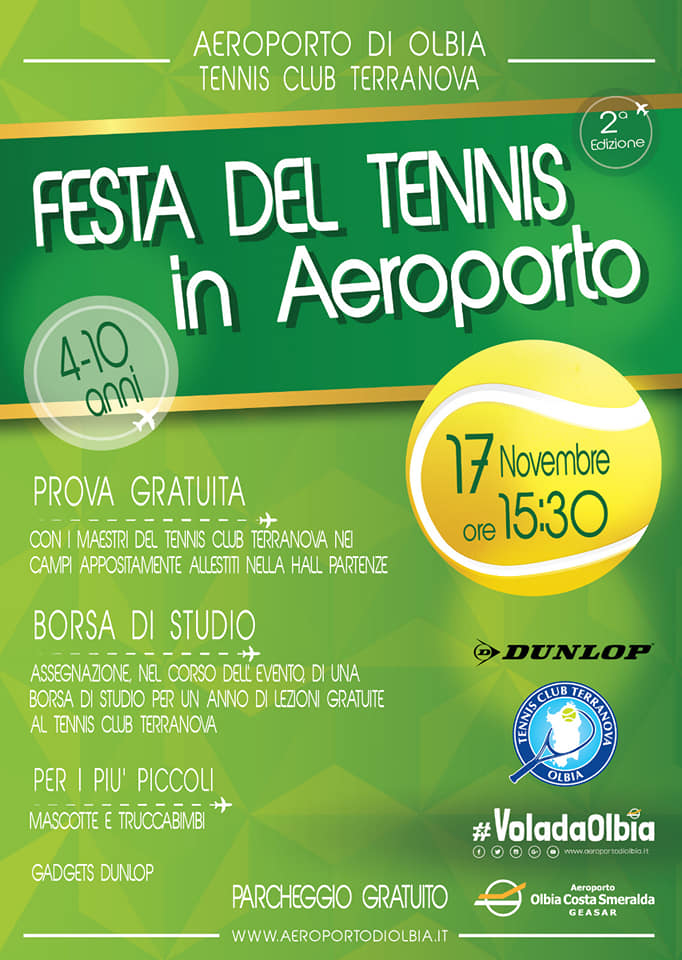 Festa del Tennis in Aeroporto