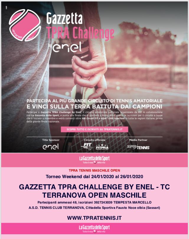 TPRA Challenge Enel Olbia