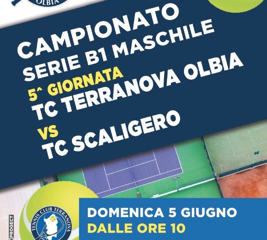 Campionato Serie B1 Maschile 5^ giornata Tc Terranova Olbia vs Tc Scaligero