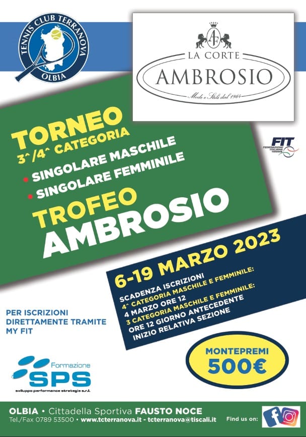 Torneo Trofeo Ambrosio 2023