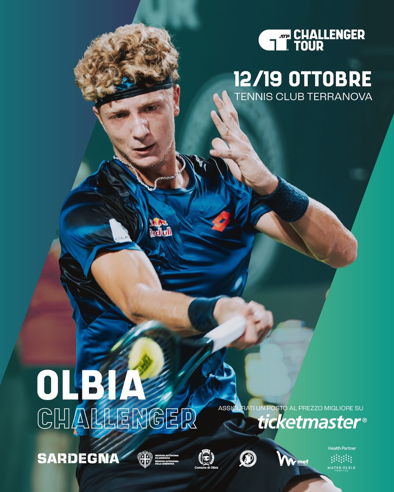 Ritorna l’Olbia Challenger 2025 dal 12 al 19 Ottobre