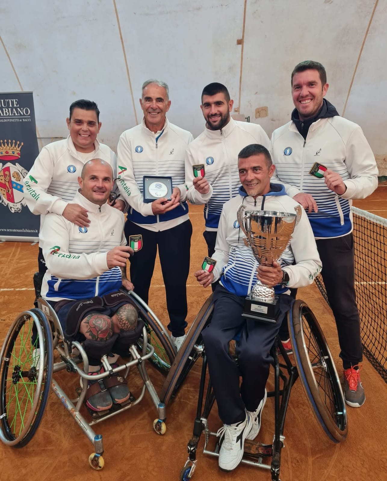 Tc Terranova Campione d’Italia di Wheelchair Tennis 2025