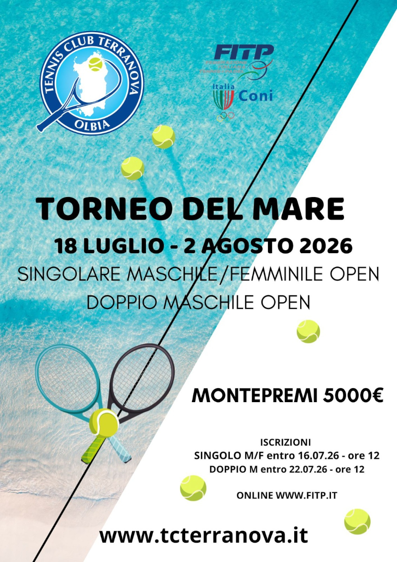 32^ Open Torneo del Mare 2026
