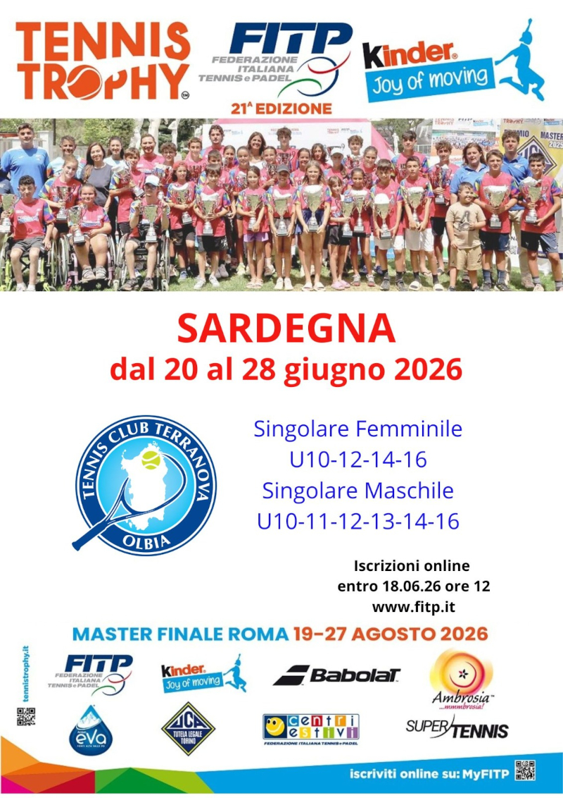 KINDER TENNIS TROPHY
