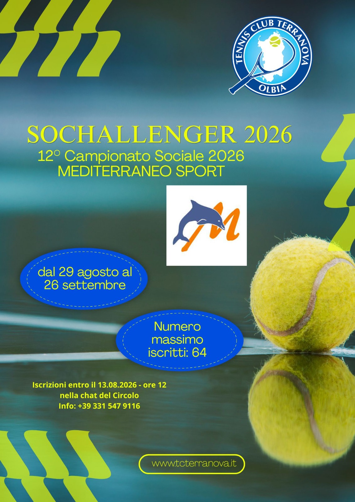 Sochallenger 2026 – 12^ Campionato Sociale Mediterraneo Sport
